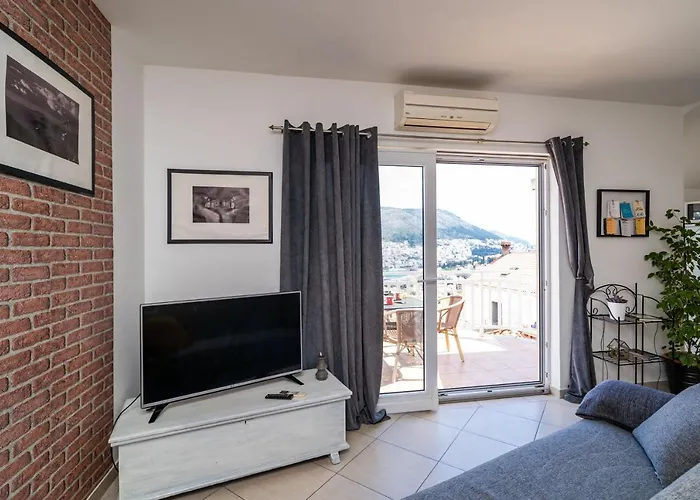 Burum B&b-apartment With Beautiful View Couette-café Dubrovnik