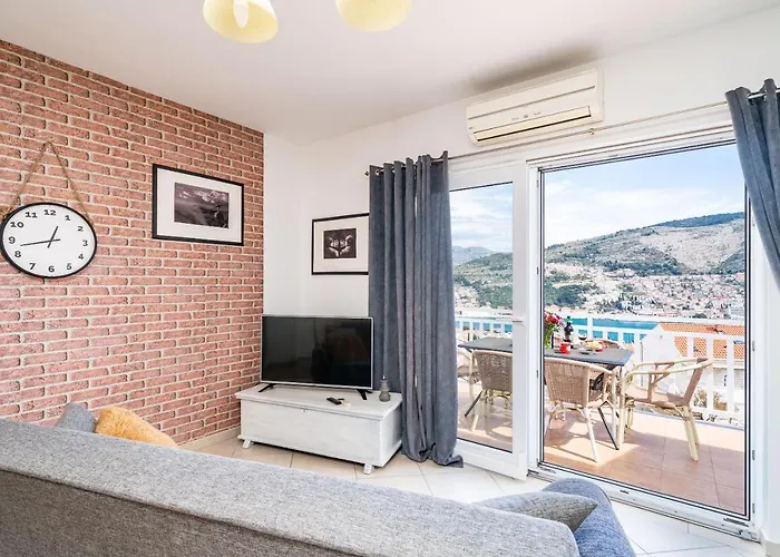 Burum B&b-apartment With Beautiful View Couette-café Dubrovnik